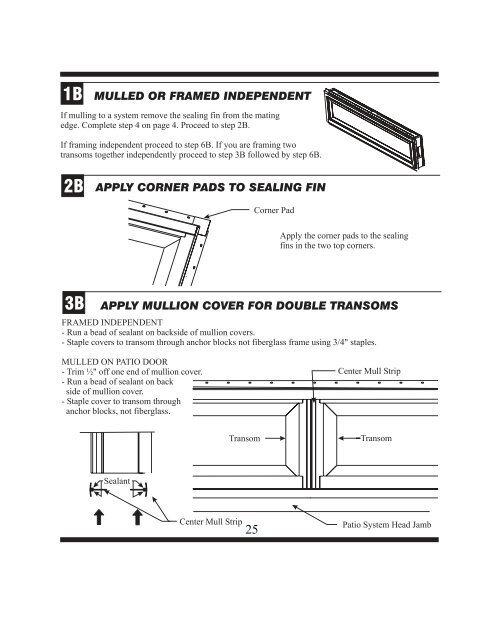 Therma-Tru Slim-Line Sliding Patio Door Assembly and Installation