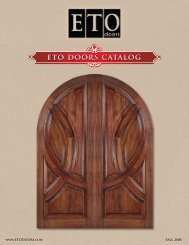 FOR ONLY... - ETO Doors