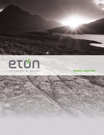 Brand guideline - Eton