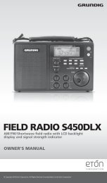 FIELD RADIO S450DLX - Eton
