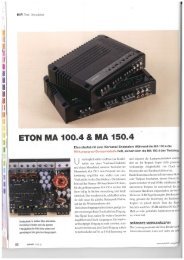 ETON MA 100.4 & MA 150.4 - Eton GmbH