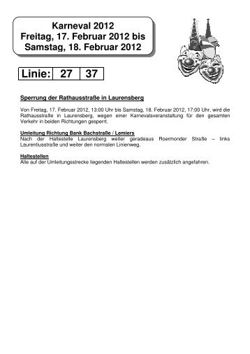 Linie: 27 37