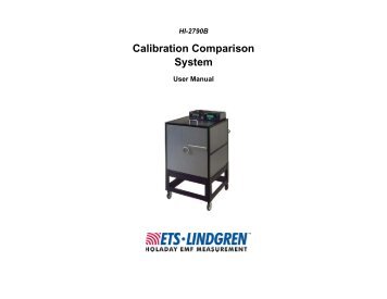 HI-2790B Calibration Comparison System - ETS-Lindgren