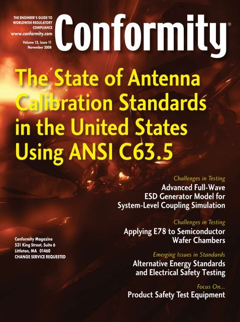 The State of Antenna Calibration Standards in the ... - ETS-Lindgren