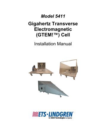 Model 5411 Gigahertz Transverse Electromagnetic - ETS-Lindgren