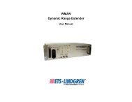 WMAN Dynamic Range Extender - ETS-Lindgren