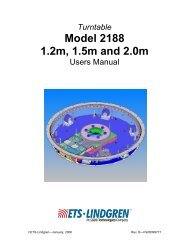 Manual - ETS-Lindgren