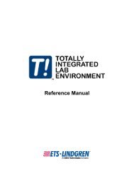 Reference Manual - ETS-Lindgren