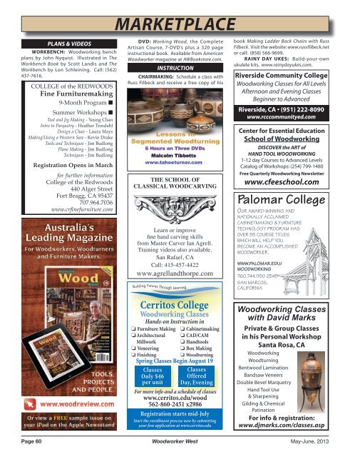 Woodworker West (May-June, 2013)