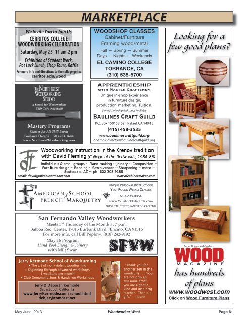 Woodworker West (May-June, 2013)