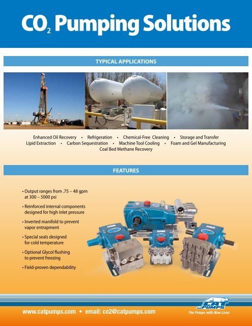 CO2 Pumping Solutions - Zycon