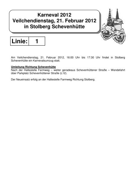 Linie: 1