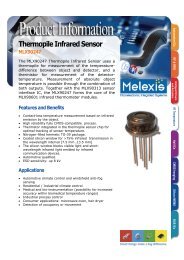 Thermopile Infrared Sensor MLX90247 - Melexis
