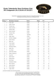 Erster Tattendorfer Sport Schützen Club KK Clubgewehr ... - ETSSC