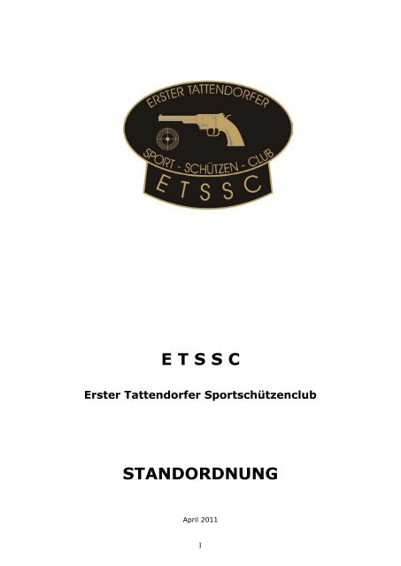 Standregeln - ETSSC