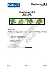 Development Kit Development Kit - Melexis