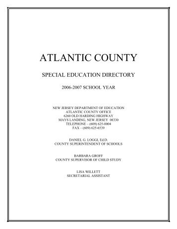 ATLANTIC COUNTY