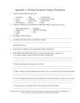 Printables Written Document Analysis Worksheet Answers written document analysis worksheet vintagegrn appendix a ettc
