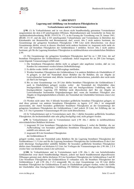 Verordnung über brennbare Flüssigkeiten, 418kB – PDF