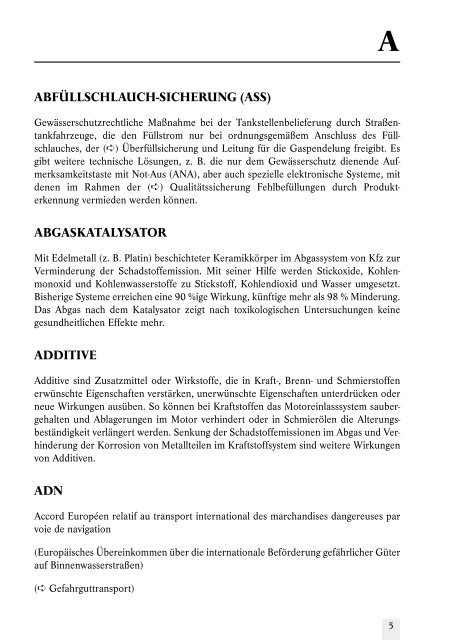 Aus der Sprache des Öls - MWV