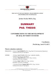 SUMMARY PhD. THESIS