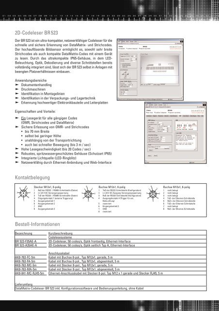 2d-Codeleser BR 523 Datenblatt - Asentics