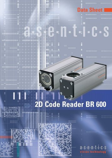 2D Code Reader BR 600 - Asentics