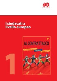 I sindacati a livello europeo - ETUC