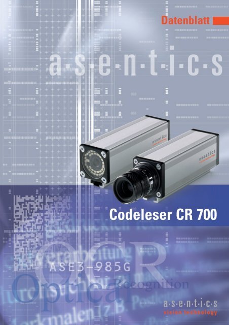 Codeleser CR 700 - Asentics