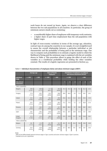 Who earns minimum wages in Europe - European Trade Union ...