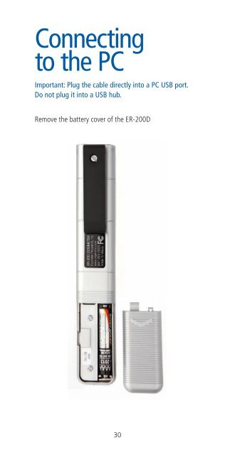 ER-200D Personal Noise Dosimeter with Data Logging User Manual