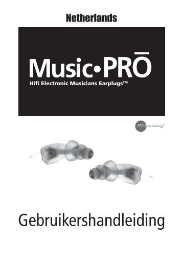 MP9•15 Music•Pro High-Fidelity Electronic Musicians Earplugs