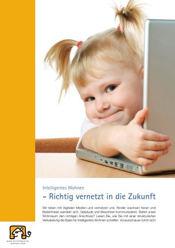 Intelligentes Wohnen - Richtig vernetzt in die Zukunft (pdf, 3 MB)