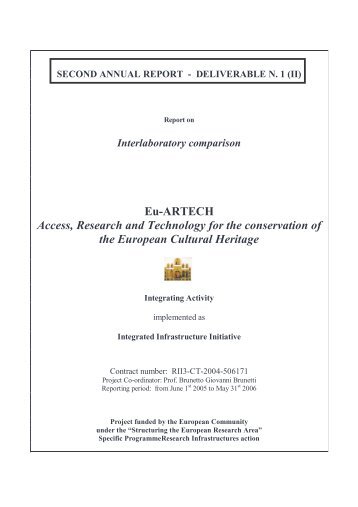 N1 Interlab Comparison - Eu-ARTECH