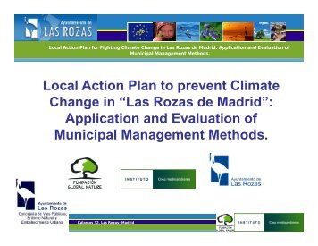 Local Action Plan to prevent Climate Change in “Las ... - Eu-ems.com