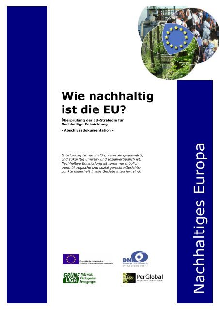 Nachhaltiges Europa Abschlusspublikation - Global Marshall Plan