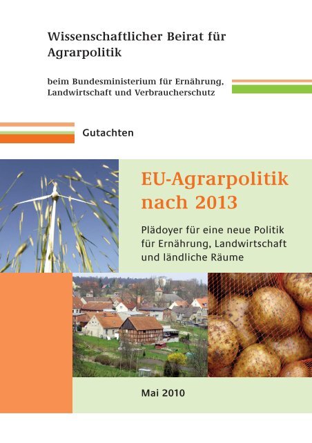 EU-Agrarpolitik nach 2013 - Bundesministerium der Finanzen
