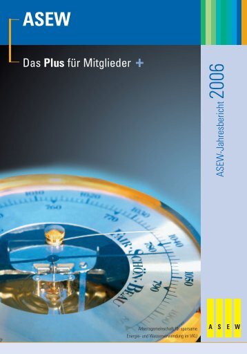 Die ASEW â Aus Sicht der Mitglieder