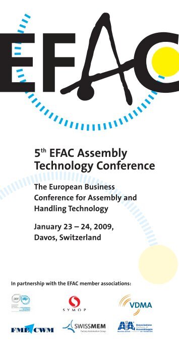 5th EFAC Assembly Technology Conference - EU-nited