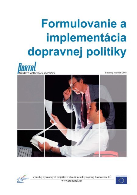 12. Formulovanie a implementácia dopravnej politiky