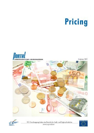 2. Pricing - PORTAL - Promotion of results in Transport Research ...