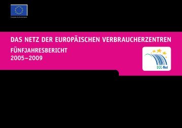 Fünf-Jahres-Bericht ECC-Net - Europäisches Verbraucherzentrum ...