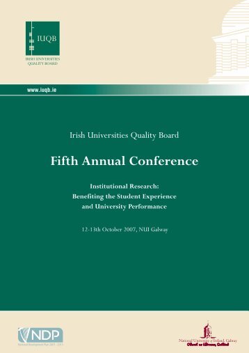 conference brochure - European University Association