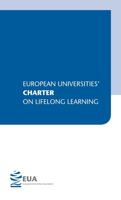 Charter on Lifelong Learning - European University Association