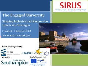 The Engaged University - European University Association