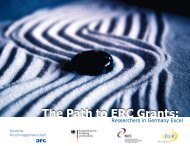 The Path to ERC Grants: - EU-Büro des BMBF