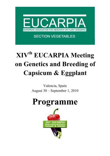 Programme - Eucarpia