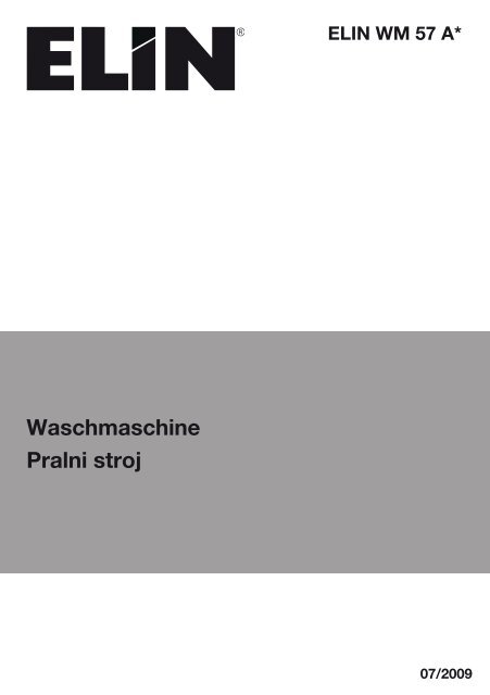 Waschmaschine Pralni stroj