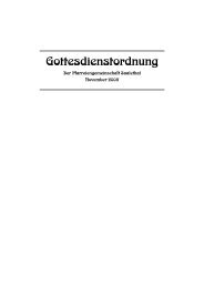 Gottesdienstordnung