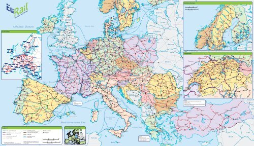 rail map - Eurail